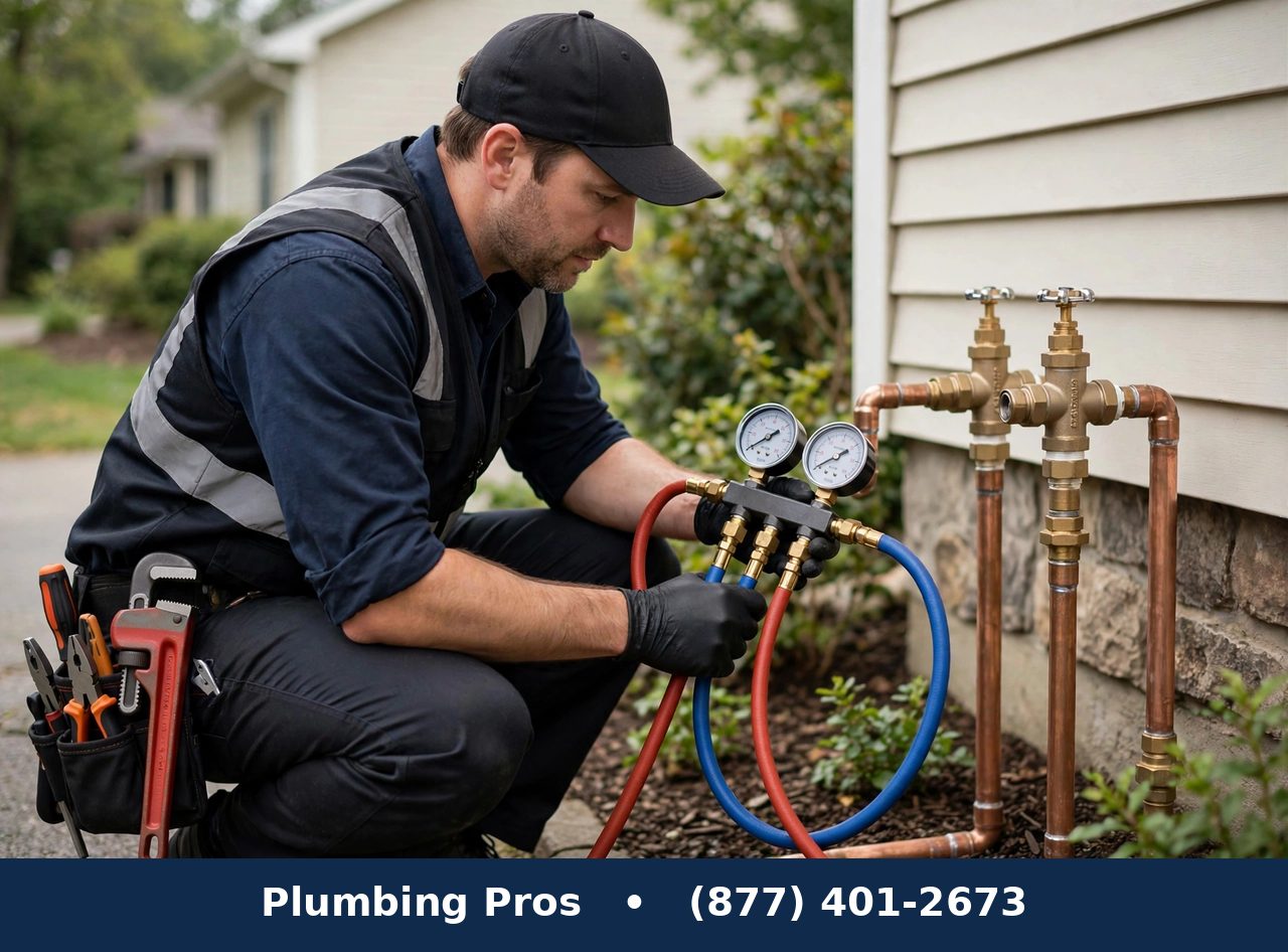 Backflow Prevention Testing & Installation service — Plumbing Pros