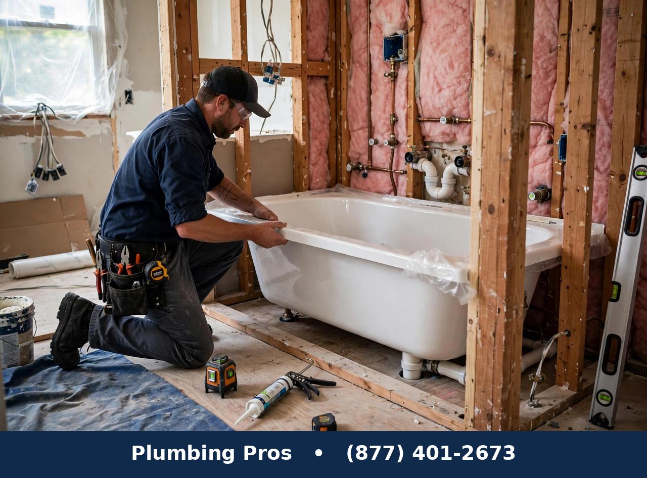 Bathtub Repair & Installation service — Plumbing Pros
