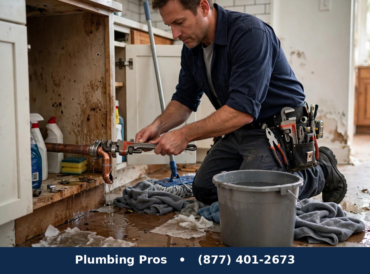 Burst Pipe Repair service — Plumbing Pros