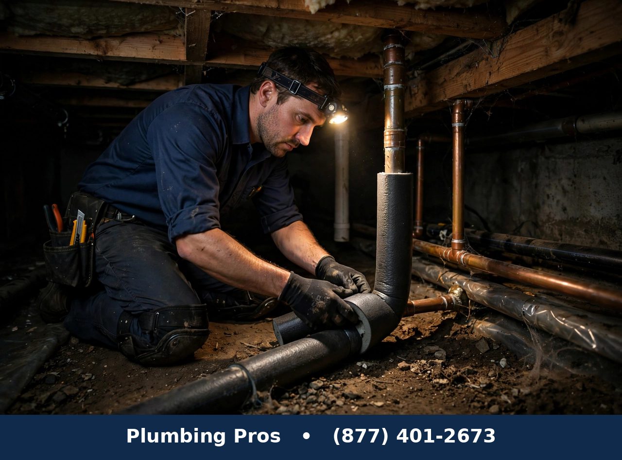 Crawl Space & Attic Pipe Protection service — Plumbing Pros