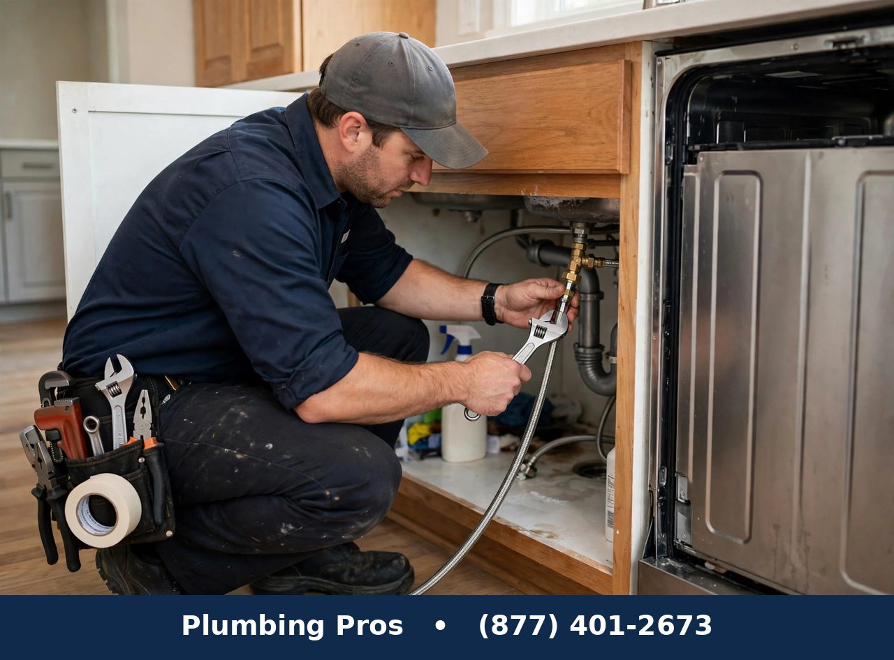 Dishwasher Installation & Hookup service — Plumbing Pros