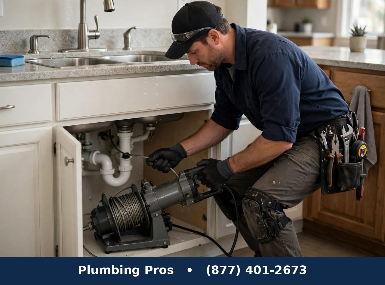 Drain Cleaning service — Plumbing Pros