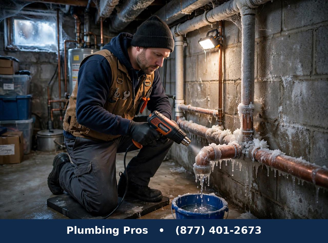 Frozen Pipe Thawing & Repair service — Plumbing Pros