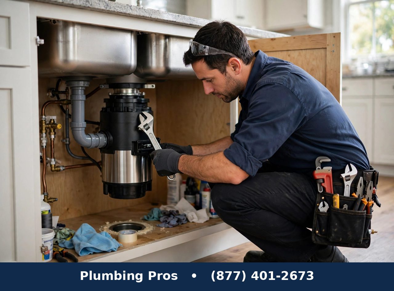 Garbage Disposal Installation service — Plumbing Pros