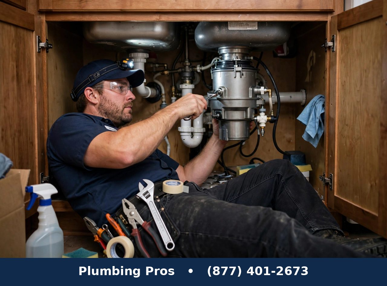 Garbage Disposal Repair service — Plumbing Pros