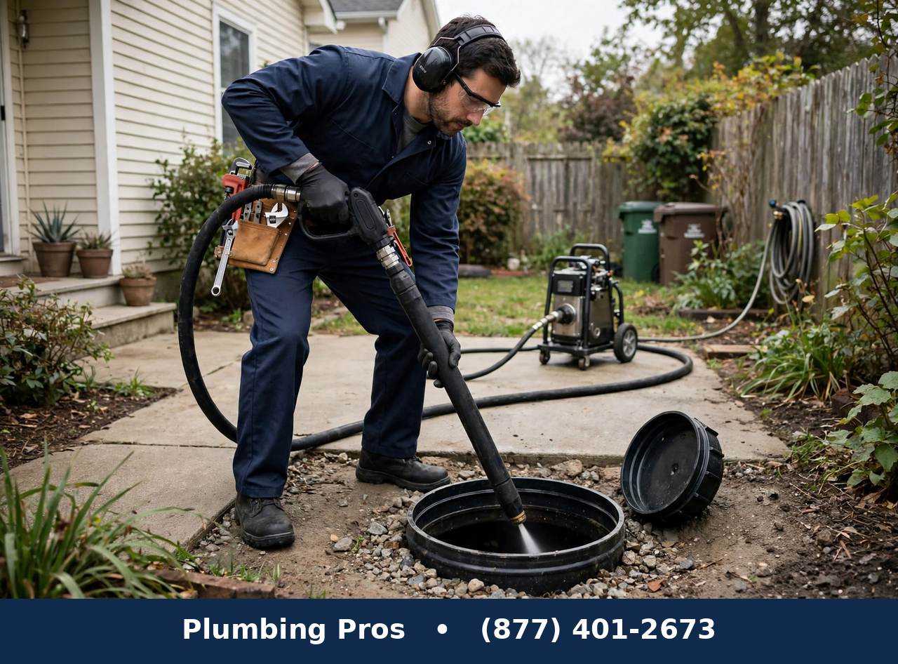 Hydro Jetting service — Plumbing Pros