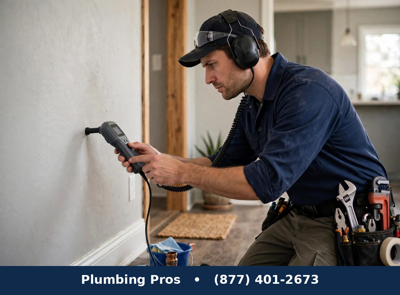 Leak Detection service — Plumbing Pros