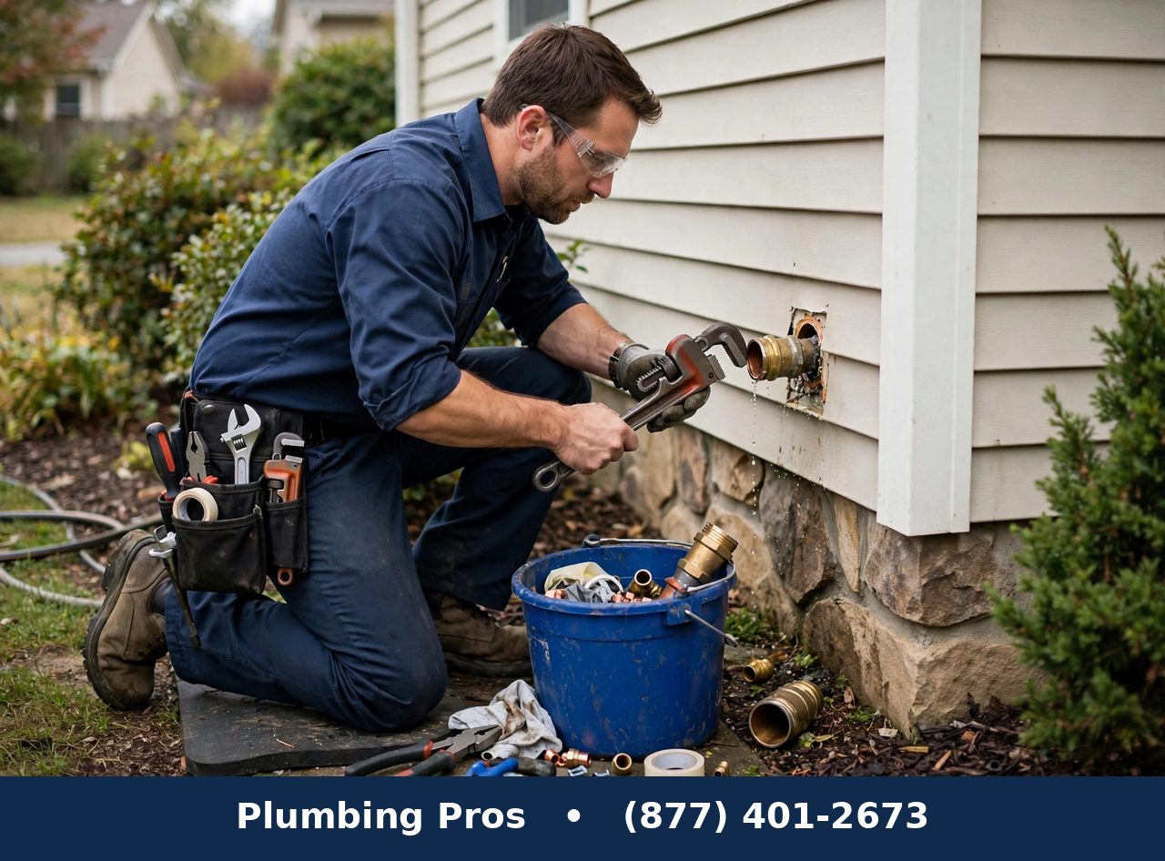Outdoor Faucet & Hose Bibb Services service — Plumbing Pros