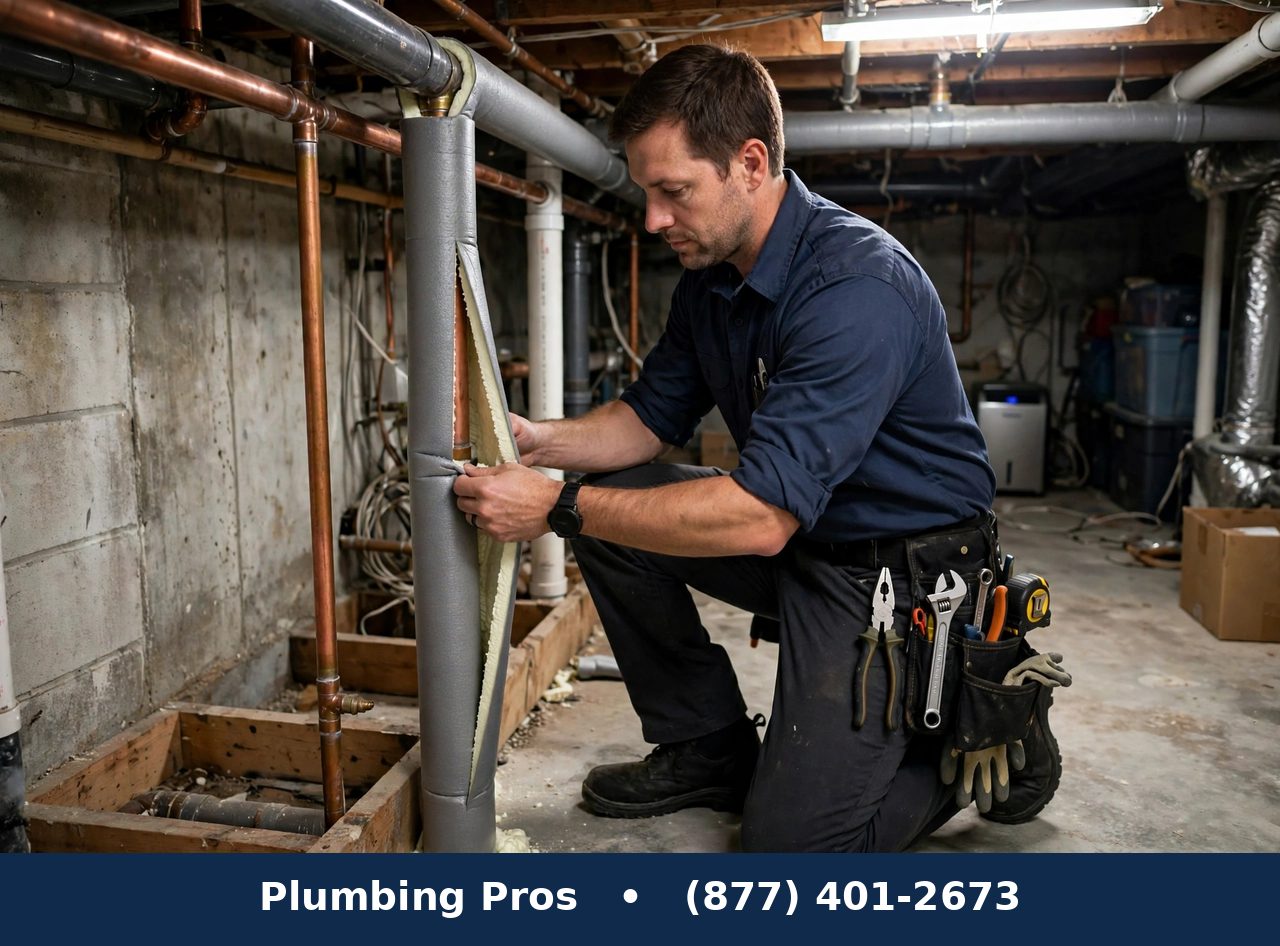Pipe Insulation Services service — Plumbing Pros