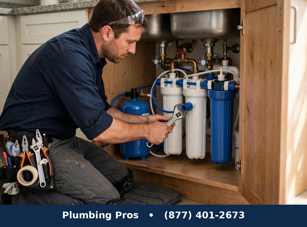 Reverse Osmosis Drinking Water Systems service — Plumbing Pros