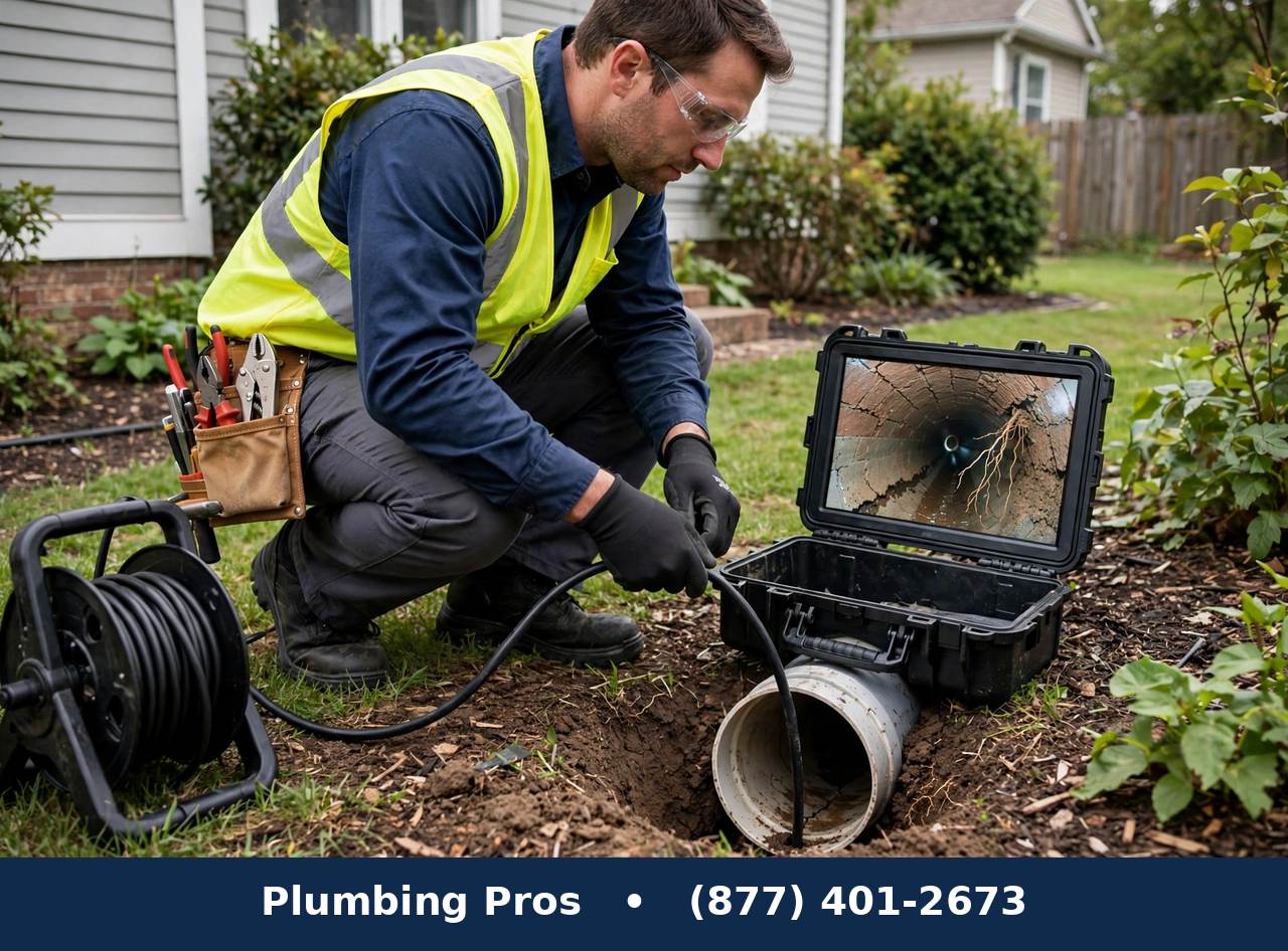 Sewer Camera Inspection service — Plumbing Pros
