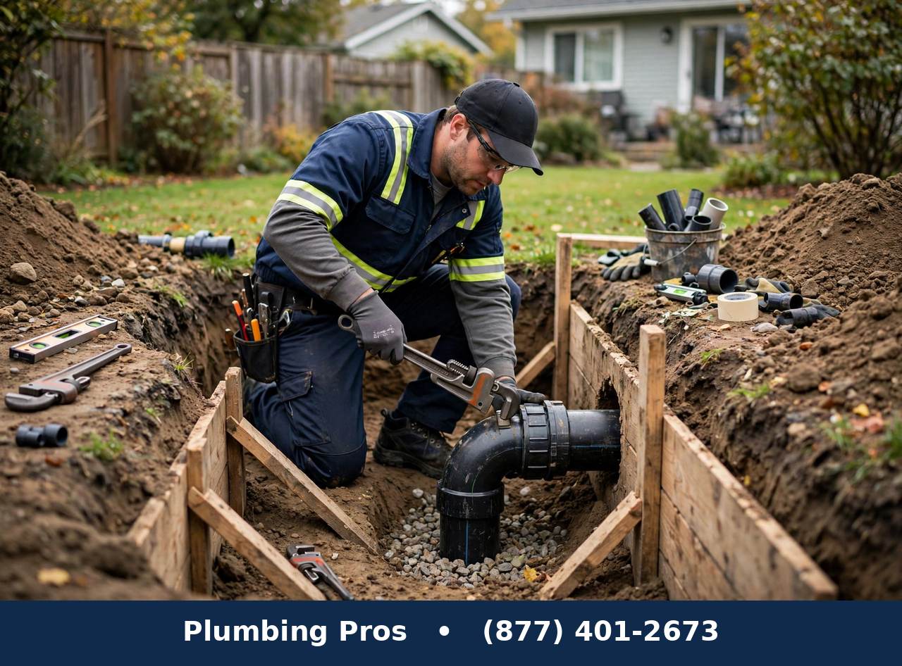 Sewer Line Repair service — Plumbing Pros