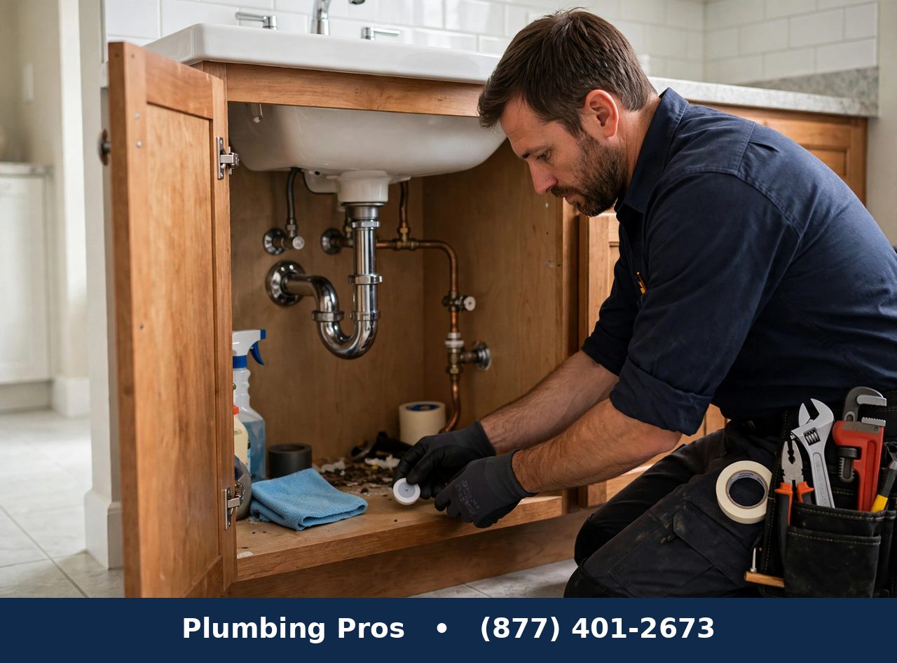 Smart Water Leak Detectors service — Plumbing Pros