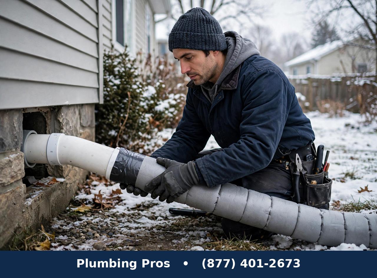 Sump Pump Discharge Freeze Protection service — Plumbing Pros