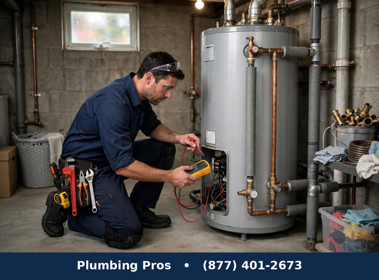 Water Heater Repair service — Plumbing Pros