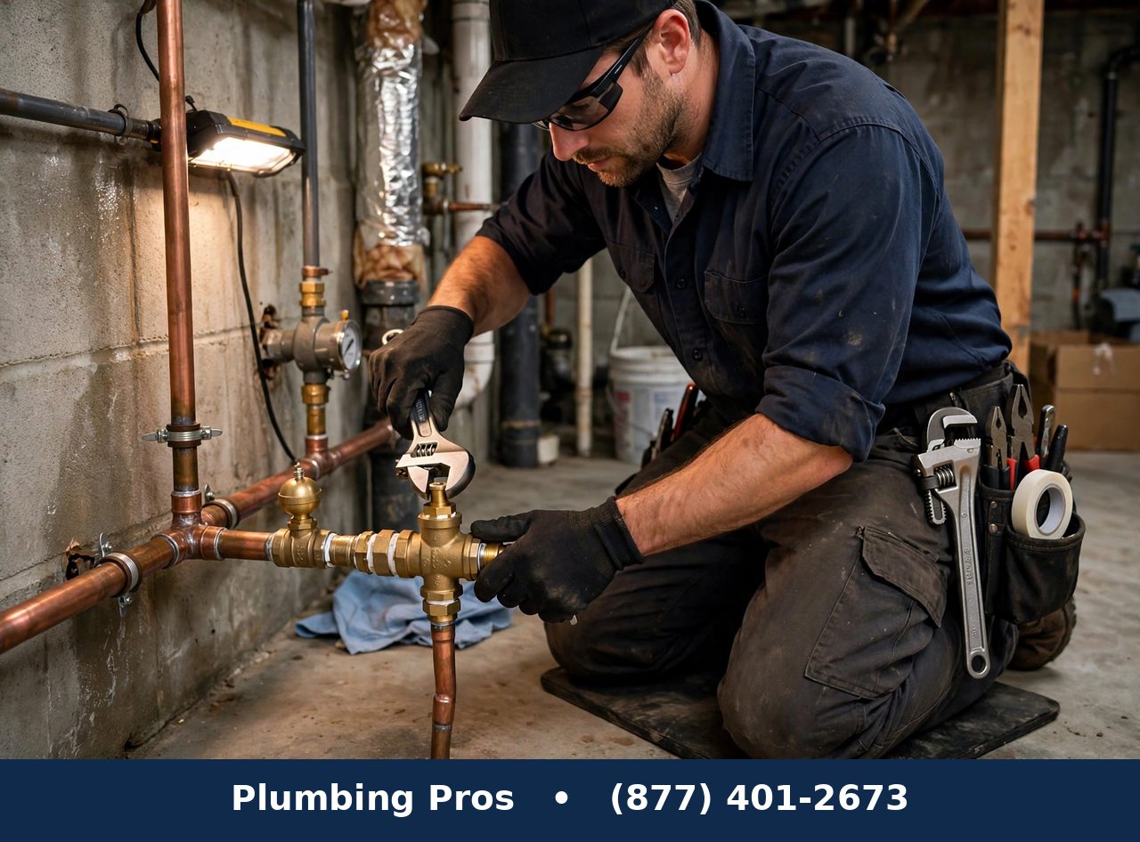 Water Pressure Regulator Services service — Plumbing Pros