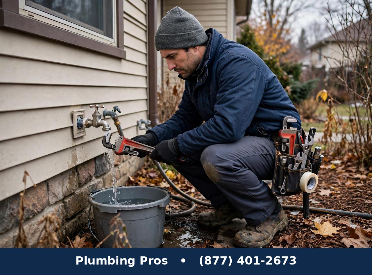 Whole-Home Plumbing Winterization service — Plumbing Pros