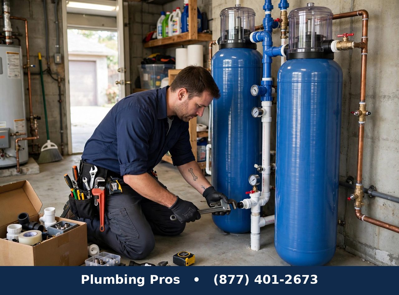 Whole-House Water Filtration Systems service — Plumbing Pros
